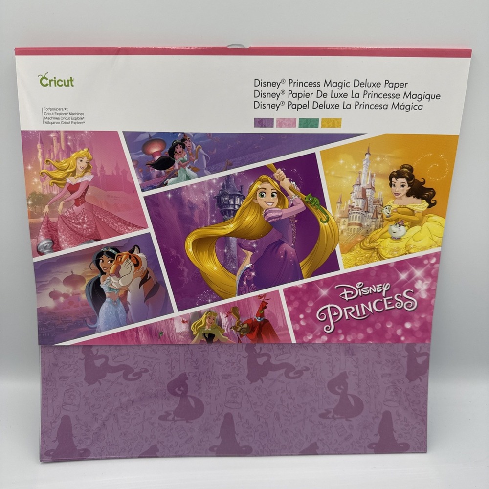 Cricut Disney Princess Magic Deluxe Paper Set New Still Sealed